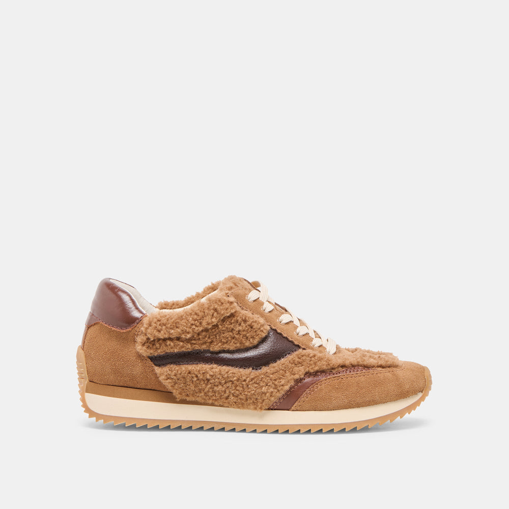 B.NTCD Plush Brown Plush Sneakers | Women Dolce Vita