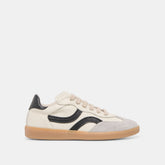 Rebel White Black Leather Sneakers | Women Dolce Vita