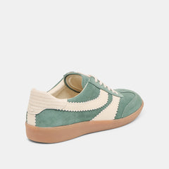 Merit Dk Green Suede Sneakers | Dolce Vita Women