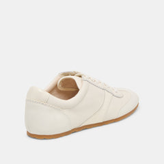 Dorie White Leather Sneakers | Women Dolce Vita