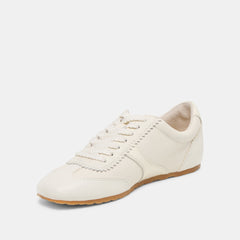Dorie White Leather Sneakers | Women Dolce Vita