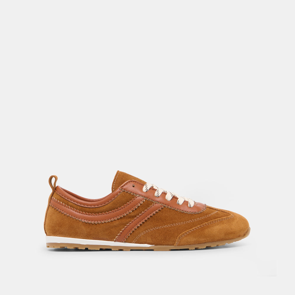 Viper Cognac Suede Sneakers | Dolce Vita Women