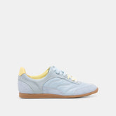 Laini Blue Multi Leather Sneakers | Women Dolce Vita