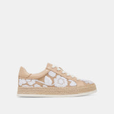 AZALIA SNEAKERS NATURAL MULTI FLORAL SEQUIN | Women Dolce Vita