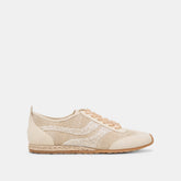 DREAM BEAD SNEAKERS NATURAL MULTI BURLAP | Dolce Vita Women