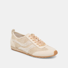 DREAM BEAD SNEAKERS NATURAL MULTI BURLAP | Dolce Vita Women
