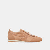 DELANY SNEAKERS TOFFEE NUBUCK | Women Dolce Vita