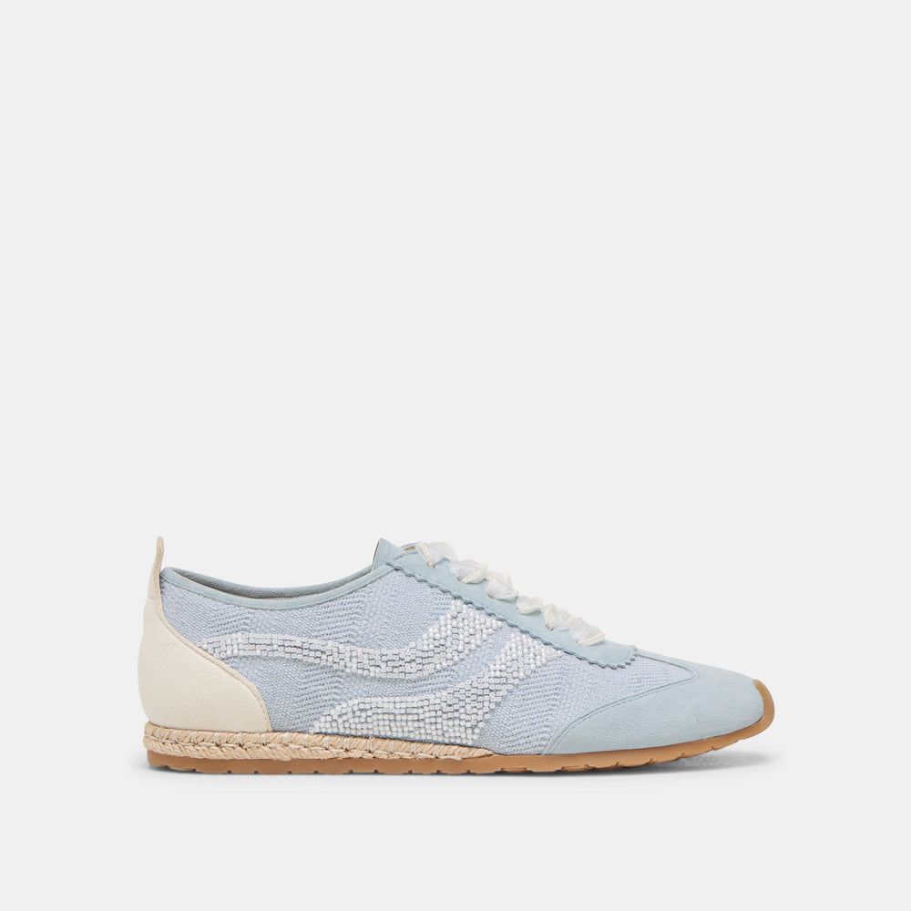 DREAM BEAD SNEAKERS BLUE MULTI BURLAP | Dolce Vita Women