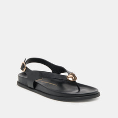 Jony Black Leather Sandals | Dolce Vita Women
