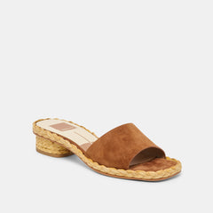 Dixi Brown Suede Sandals | Dolce Vita Women