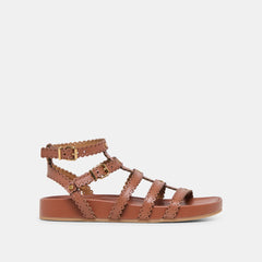 Susana Cognac Leather Sandals | Dolce Vita Women