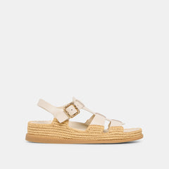 Shenna Bone Leather Sandals | Women Dolce Vita