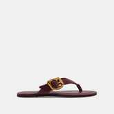 Rossa Burgundy Leather Sandals | Dolce Vita Women