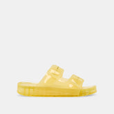 Julio Lemon Vinyl Sandals | Dolce Vita Women