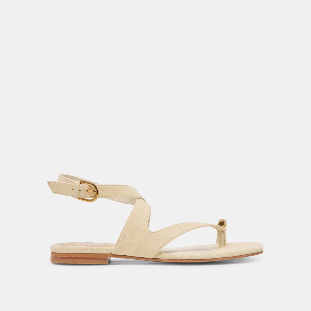 EARLA SANDALS NATURAL SUEDE | Dolce Vita Women