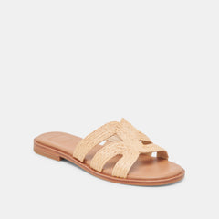 EMON SANDALS LT NATURAL RAFFIA | Women Dolce Vita