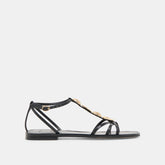 Faun Black Leather Sandals | Dolce Vita Women