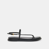 Dom Black Leather Sandals | Women Dolce Vita