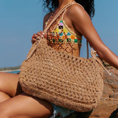 Ravello Natural Raffia Tote | Dolce Vita Women