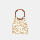 Allegra Natural Sequin Handbag | Dolce Vita Women