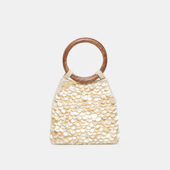 Allegra Natural Sequin Handbag | Dolce Vita Women