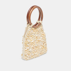 Allegra Natural Sequin Handbag | Dolce Vita Women