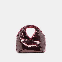 Dahlia Sequin Burgundy Sequin Handbag | Women Dolce Vita