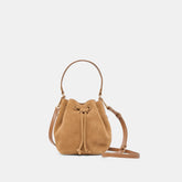 Amaru Brown Suede Crossbody | Dolce Vita Women