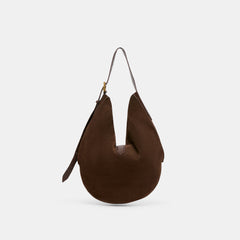 Oakley Chocolate Suede Tote | Dolce Vita Women
