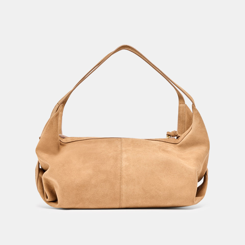 Billy Camel Suede Shoulder Bag | Dolce Vita Women