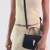 Lucia Black Crackled Stella Crossbody | Women Dolce Vita