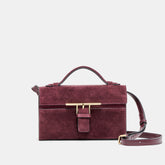 Zannone Burgundy Suede Crossbody | Women Dolce Vita