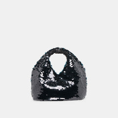 Dahlia Sequin Black Sequin Handbag | Women Dolce Vita