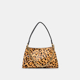 Jagger Leopard Calf Hair Shoulder Bag | Women Dolce Vita