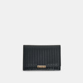 Mini-Me Black Woven Stella Wallet | Dolce Vita Women
