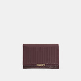 Mini-Me Burgundy Woven Stella Wallet | Women Dolce Vita