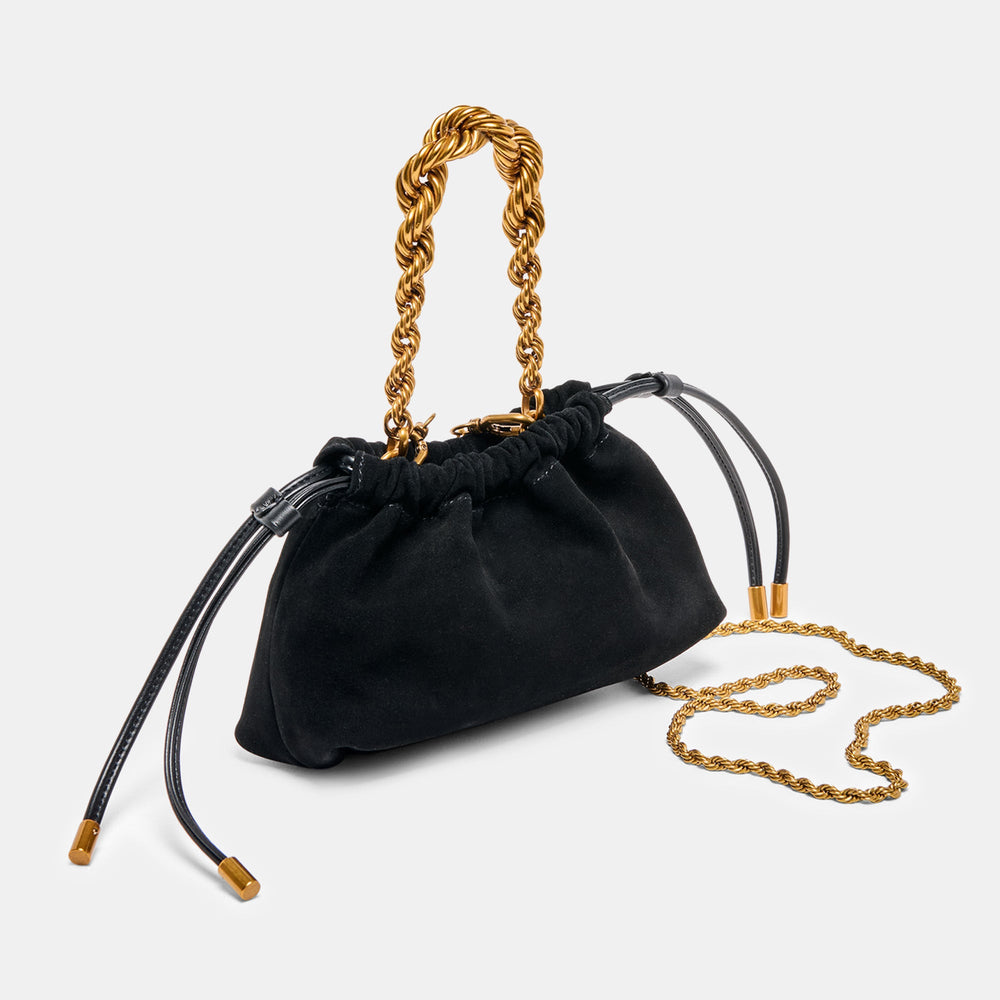 Cleo Black Suede Crossbody | Dolce Vita Women