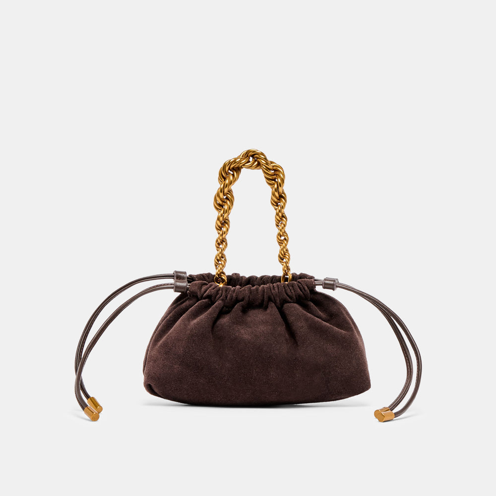 Cleo Espresso Suede Crossbody | Dolce Vita Women