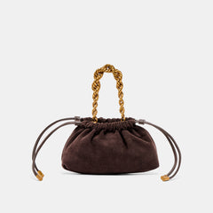 Cleo Espresso Suede Crossbody | Dolce Vita Women