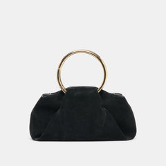 Channing Black Suede Handbag | Women Dolce Vita