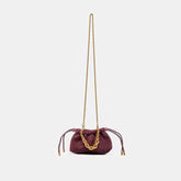 Cleo Burgundy Suede Crossbody | Dolce Vita Women