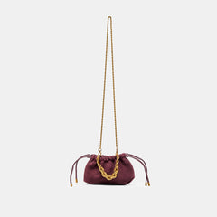 Cleo Burgundy Suede Crossbody | Dolce Vita Women