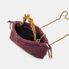 Cleo Burgundy Suede Crossbody | Dolce Vita Women