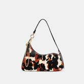 Prya Brown Printed Calf Hair Shoulder Bag | Dolce Vita Women