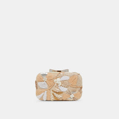 DAISY CLUTCH NATURAL MULTI BEADED | Women Dolce Vita