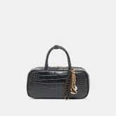 Flyn Black Croco Stella Handbag | Dolce Vita Women