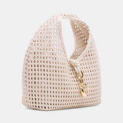 Dahlia Ivory Stella Woven Handbag | Dolce Vita Women