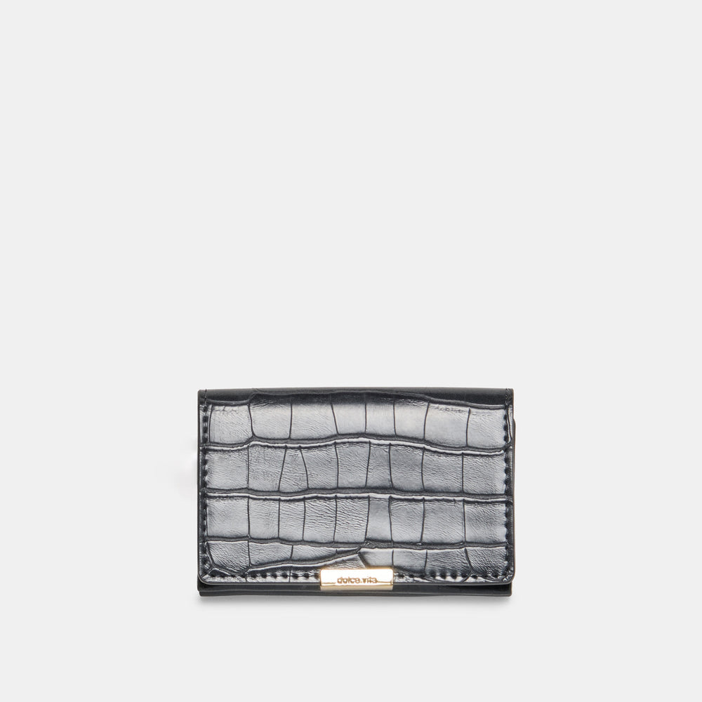 Mini-Me Grey Croco Stella Wallet | Dolce Vita Women