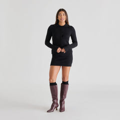 Knee High Black Socks | Dolce Vita Women
