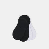 4 PACK NO SHOW SOCKS BLACK WHITE | Dolce Vita Women